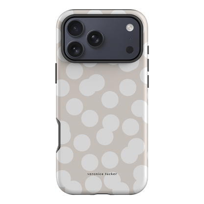 Confetti White Printed Phone Cases iPhone 17 Pro Max / Armoured by Veronica Tucker - The Dairy
