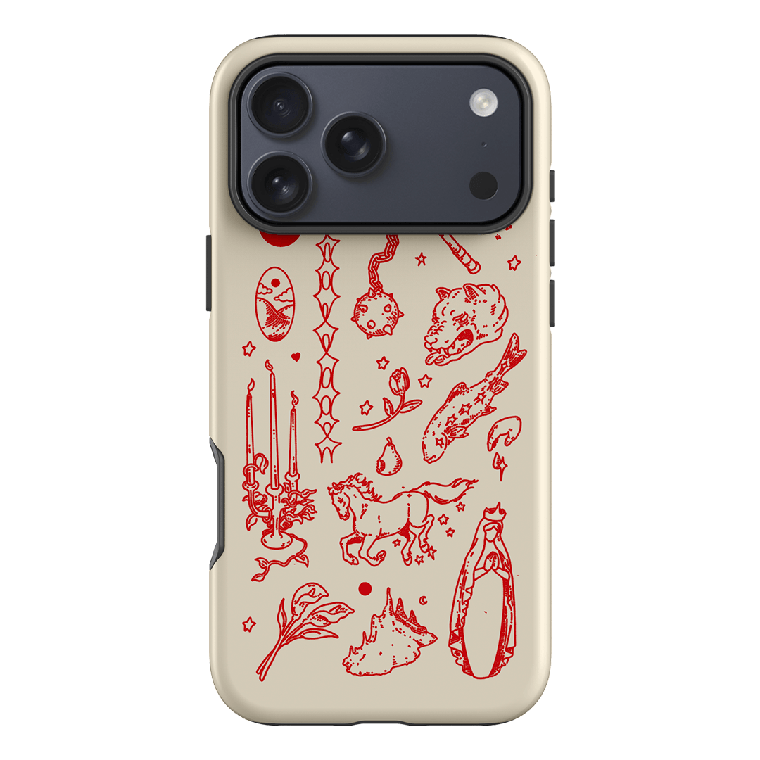 Dreamcore Cream Printed Phone Cases iPhone 17 Pro Max / Armoured by Easty Beasty - The Dairy