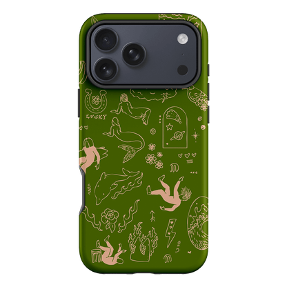 Easty Flash Green Printed Phone Cases iPhone 17 Pro Max / Armoured by Easty Beasty - The Dairy