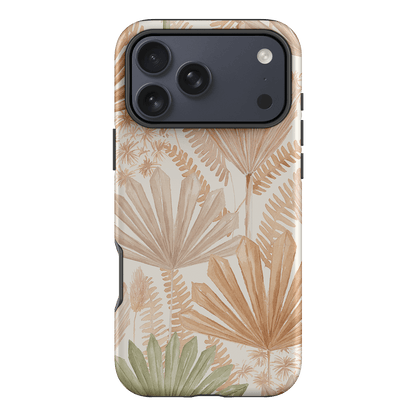 Golden Palm Printed Phone Cases iPhone 17 Pro Max / Armoured by Cass Deller - The Dairy
