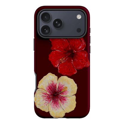 Hibiscus Flower Printed Phone Cases iPhone 17 Pro Max / Armoured by BG. Studio - The Dairy
