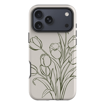Inked Tulips Printed Phone Cases iPhone 17 Pro Max / Armoured by Typoflora - The Dairy
