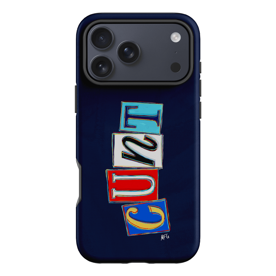 Lil Cnts Blue Printed Phone Cases iPhone 17 Pro Max / Armoured by Margarbs Art - The Dairy