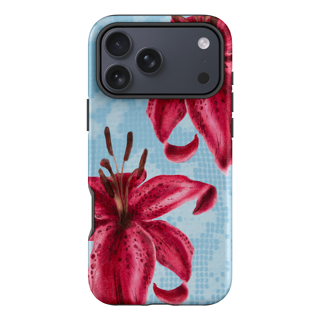 Lillies Printed Phone Cases iPhone 17 Pro Max / Armoured by Sally Hungerford - The Dairy