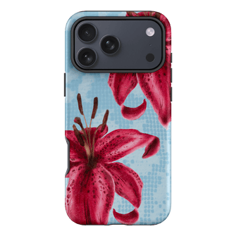 Lillies Printed Phone Cases iPhone 17 Pro Max / Armoured by Sally Hungerford - The Dairy