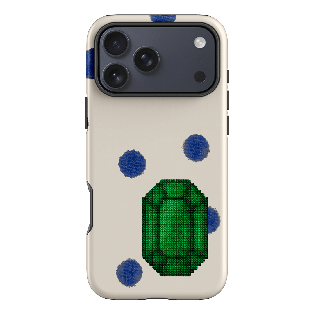 May Emerald Printed Phone Cases iPhone 17 Pro Max / Armoured by Joiana - The Dairy