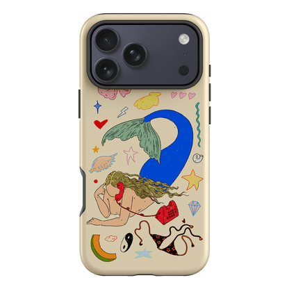 Mermaid Salad Cream Printed Phone Cases iPhone 17 Pro Max / Armoured by Easty Beasty - The Dairy