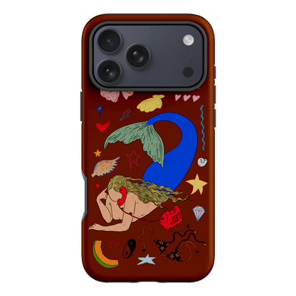 Mermaid Salad Chocolate Printed Phone Cases iPhone 17 Pro Max / Armoured by Easty Beasty - The Dairy