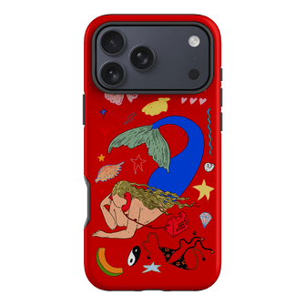 Mermaid Salad Scarlet Printed Phone Cases iPhone 17 Pro Max / Armoured by Easty Beasty - The Dairy