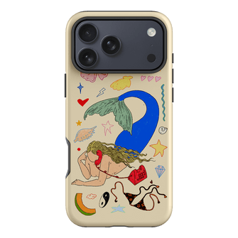 Mermaid Salad Cream Printed Phone Cases iPhone 17 Pro Max / Armoured by Easty Beasty - The Dairy
