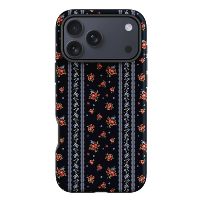 Midnight Stripe Printed Phone Cases iPhone 17 Pro Max / Armoured by Kasiags Art - The Dairy
