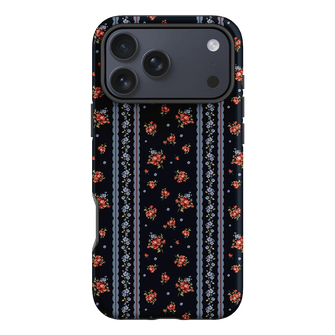 Midnight Stripe Printed Phone Cases iPhone 17 Pro Max / Armoured by Kasiags Art - The Dairy