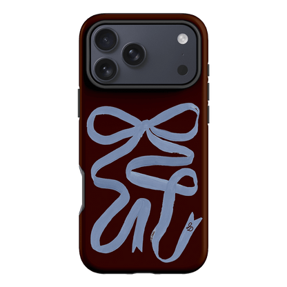 Mocha Ribbon Printed Phone Cases iPhone 17 Pro Max / Armoured by Jasmine Dowling - The Dairy