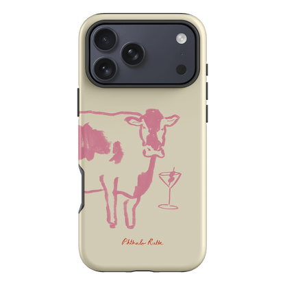 Mootini Pink Printed Phone Cases iPhone 17 Pro Max / Armoured by Phthalo Ruth - The Dairy