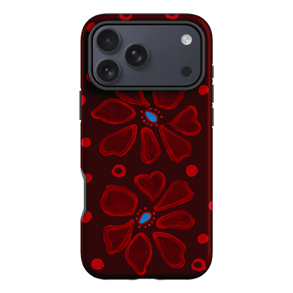 Painted Petal Rouge Printed Phone Cases iPhone 17 Pro Max / Armoured by BG. Studio - The Dairy