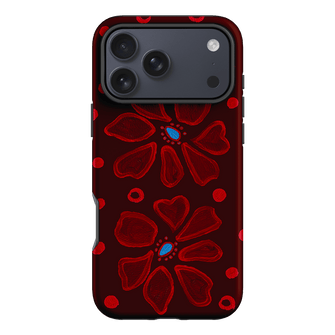 Painted Petal Rouge Printed Phone Cases iPhone 17 Pro Max / Armoured by BG. Studio - The Dairy