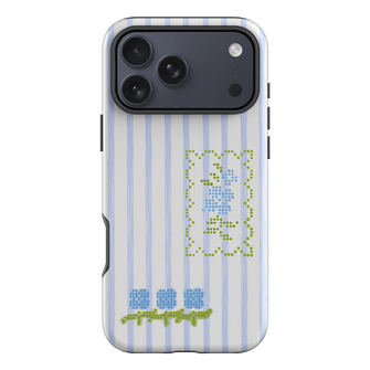 Patchwork Blue Printed Phone Cases iPhone 17 Pro Max / Armoured by Kayla Carr - The Dairy