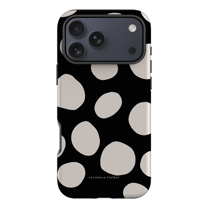 Pebbles Noir Printed Phone Cases iPhone 17 Pro Max / Armoured by Veronica Tucker - The Dairy