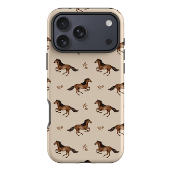 Running Horse Printed Phone Cases iPhone 17 Pro Max / Armoured by Kasiags Art - The Dairy