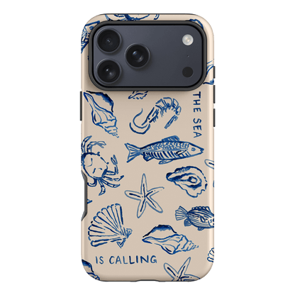 Sea Call Printed Phone Cases iPhone 17 Pro Max / Armoured by Cass Deller - The Dairy
