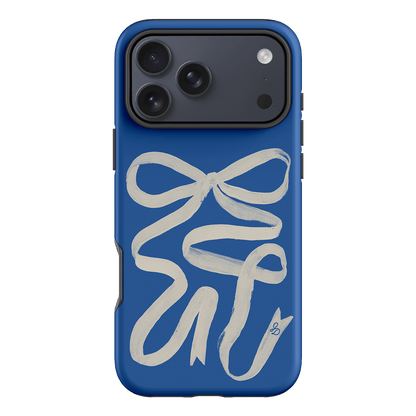 Something Blue Ribbon Printed Phone Cases iPhone 17 Pro Max / Armoured by Jasmine Dowling - The Dairy