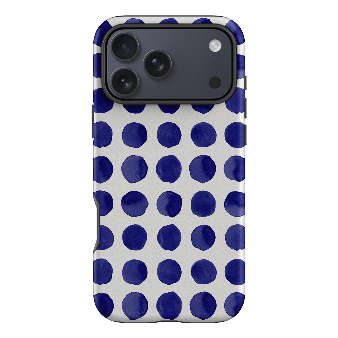 Spots in Blueberry Printed Phone Cases by The Dairy - The Dairy