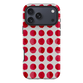 Spots in Red Printed Phone Cases by The Dairy - The Dairy