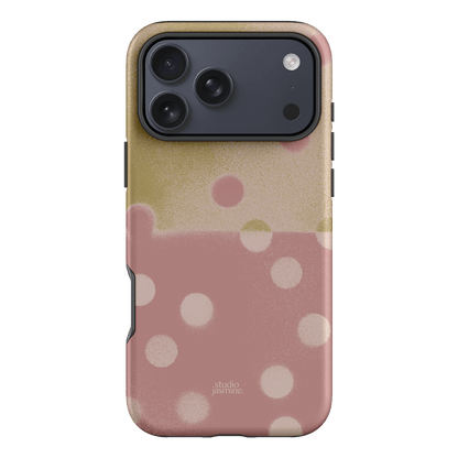 Strawberry Polka Dot Printed Phone Cases iPhone 17 Pro Max / Armoured by Jasmine Dowling - The Dairy