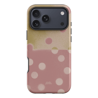 Strawberry Polka Dot Printed Phone Cases iPhone 17 Pro Max / Armoured by Jasmine Dowling - The Dairy