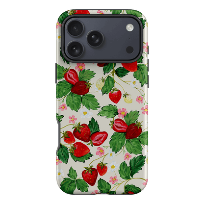 Strawberry Patch Printed Phone Cases iPhone 17 Pro Max / Armoured by Ellie Mae - The Dairy