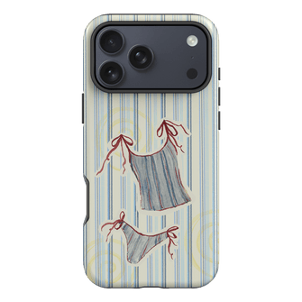 Stripe Tankini Printed Phone Cases iPhone 17 Pro Max / Armoured by Kayla Carr - The Dairy