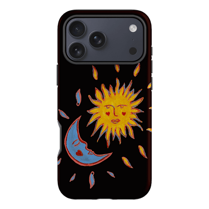 Sun & Moon Plum Printed Phone Cases iPhone 17 Pro Max / Armoured by BG. Studio - The Dairy