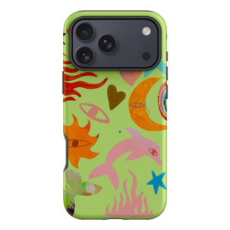 Tattoos Green Printed Phone Cases iPhone 17 Pro Max / Armoured by Kate Eliza - The Dairy