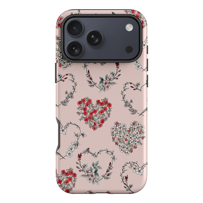 Wild Heart Wreath Printed Phone Cases iPhone 17 Pro Max / Armoured by Typoflora - The Dairy