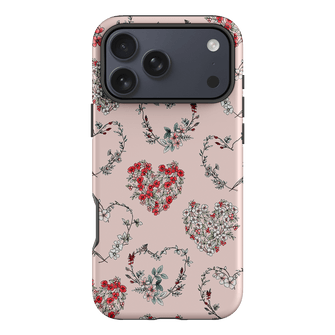 Wild Heart Wreath Printed Phone Cases iPhone 17 Pro Max / Armoured by Typoflora - The Dairy