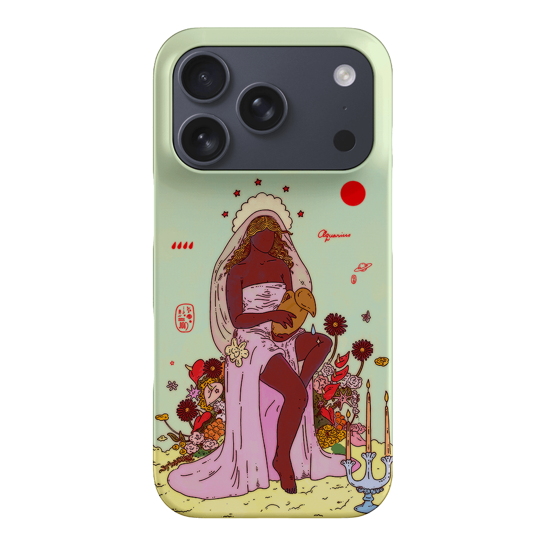 Aquarius Season Printed Phone Cases iPhone 17 Pro / Snap by Easty Beasty - The Dairy