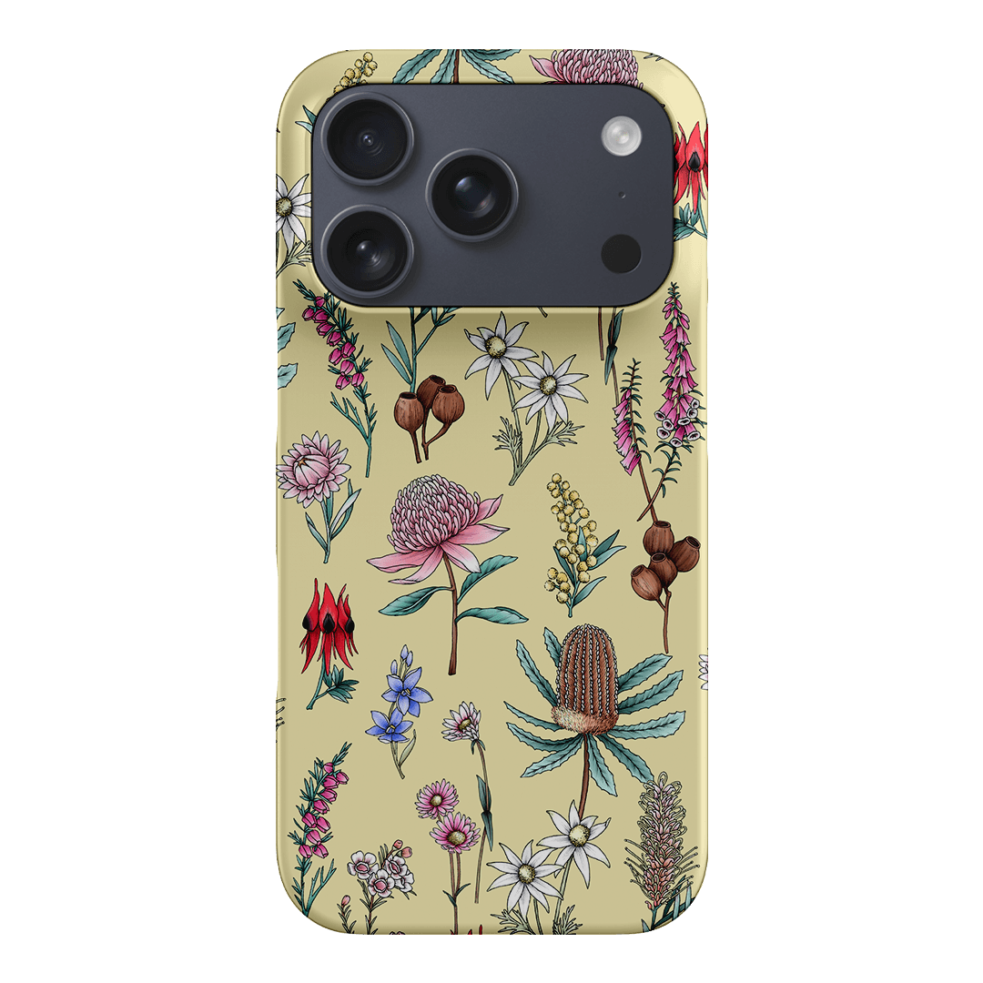 Banksia Butter Printed Phone Cases iPhone 17 Pro / Snap by Typoflora - The Dairy
