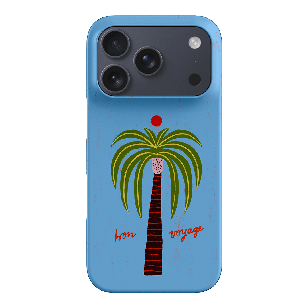 Bon Voyage Blue Printed Phone Cases iPhone 17 Pro / Snap by Marie Faurrite - The Dairy