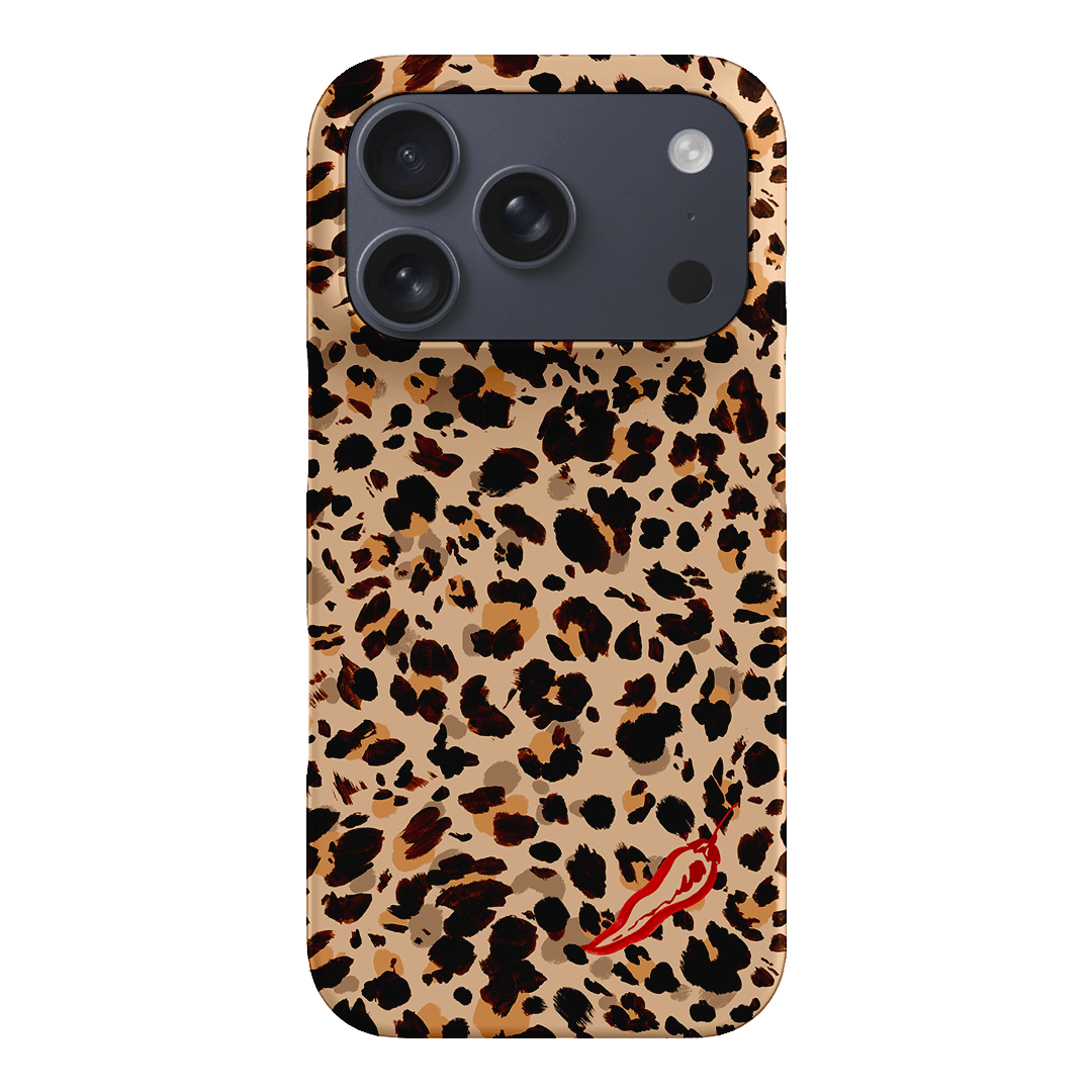 Chilli Leopard Printed Phone Cases iPhone 17 Pro / Snap by Charlie Taylor - The Dairy