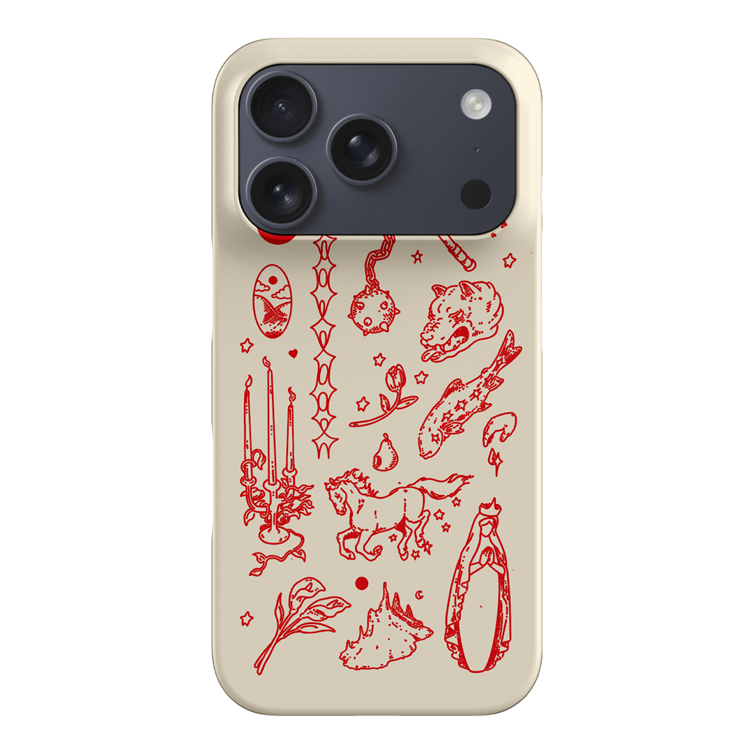 Dreamcore Cream Printed Phone Cases iPhone 17 Pro / Snap by Easty Beasty - The Dairy