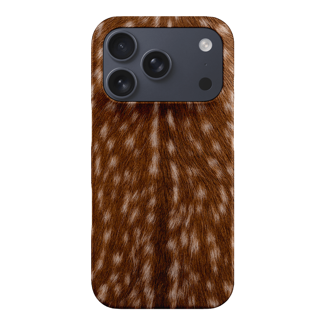 Fawn Ginger Printed Phone Cases iPhone 17 Pro / Snap by The Dairy - The Dairy