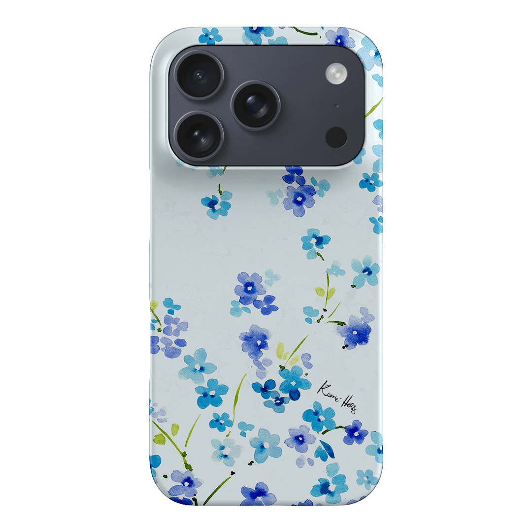 Forget Me Not Printed Phone Cases iPhone 17 Pro / Snap by Kerrie Hess - The Dairy