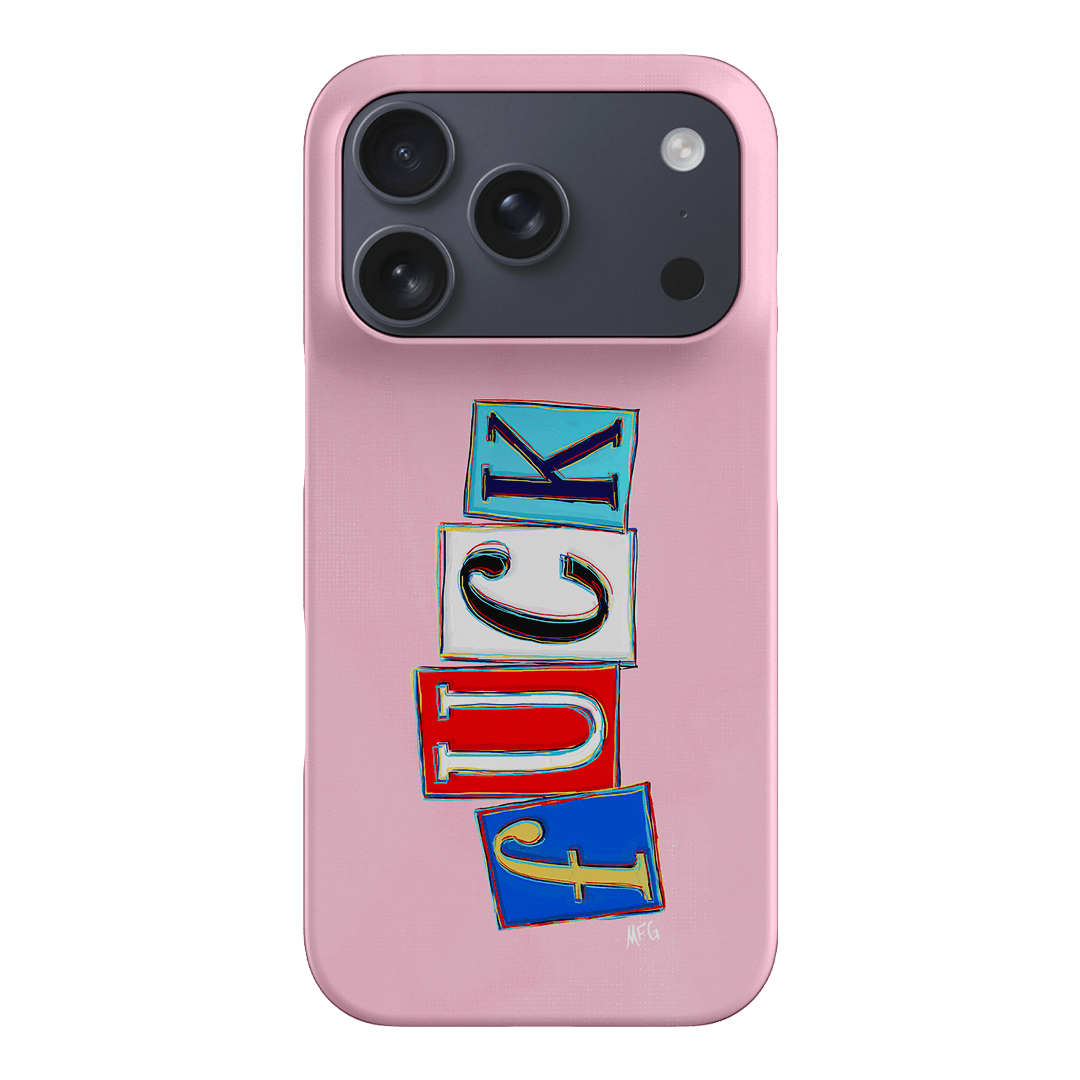 Lil Fcks Pink Printed Phone Cases iPhone 17 Pro / Snap by Margarbs Art - The Dairy