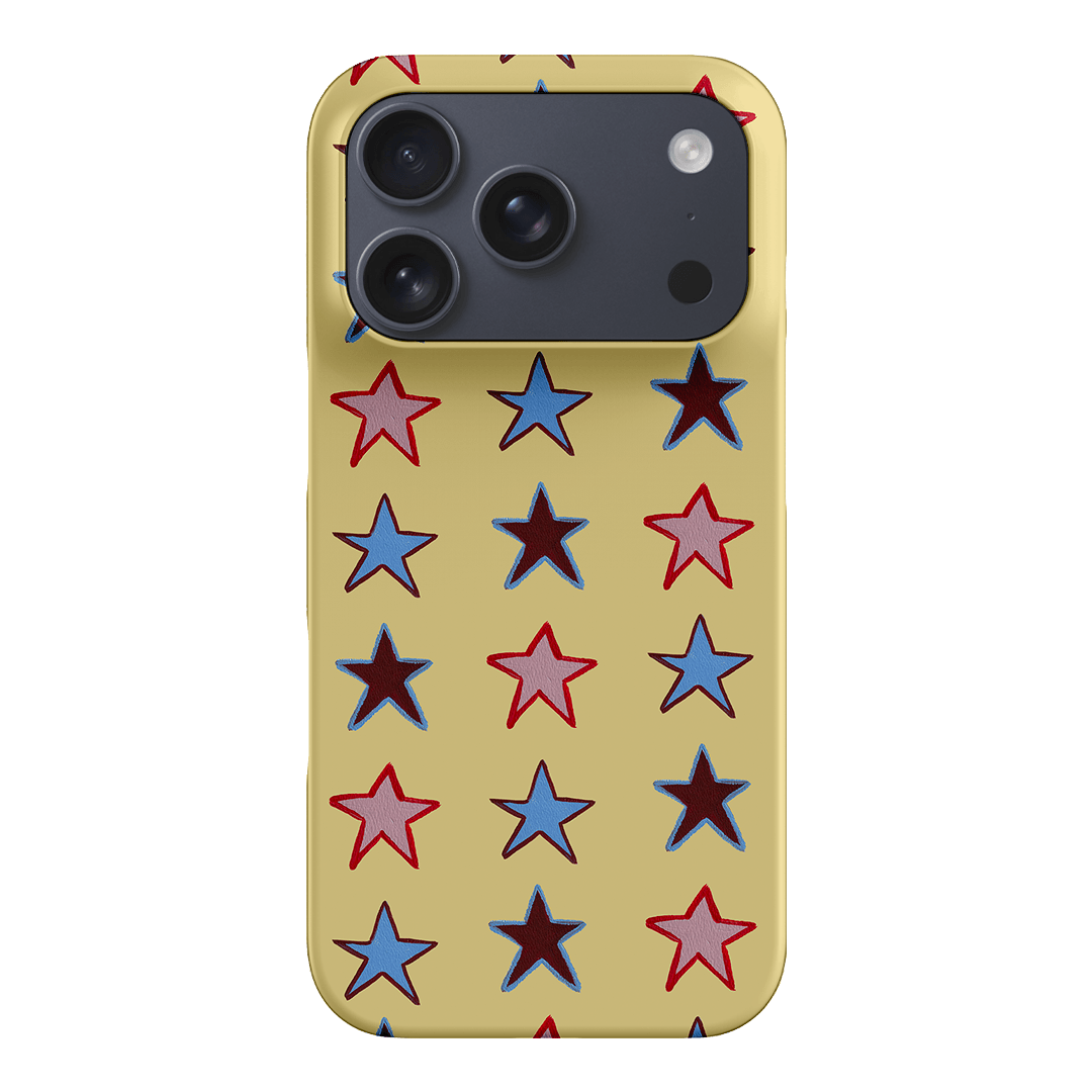 Lucky Stars Butter Printed Phone Cases iPhone 17 Pro / Snap by BG. Studio - The Dairy