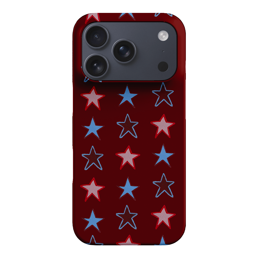 Lucky Stars Rouge Printed Phone Cases iPhone 17 Pro / Snap by BG. Studio - The Dairy