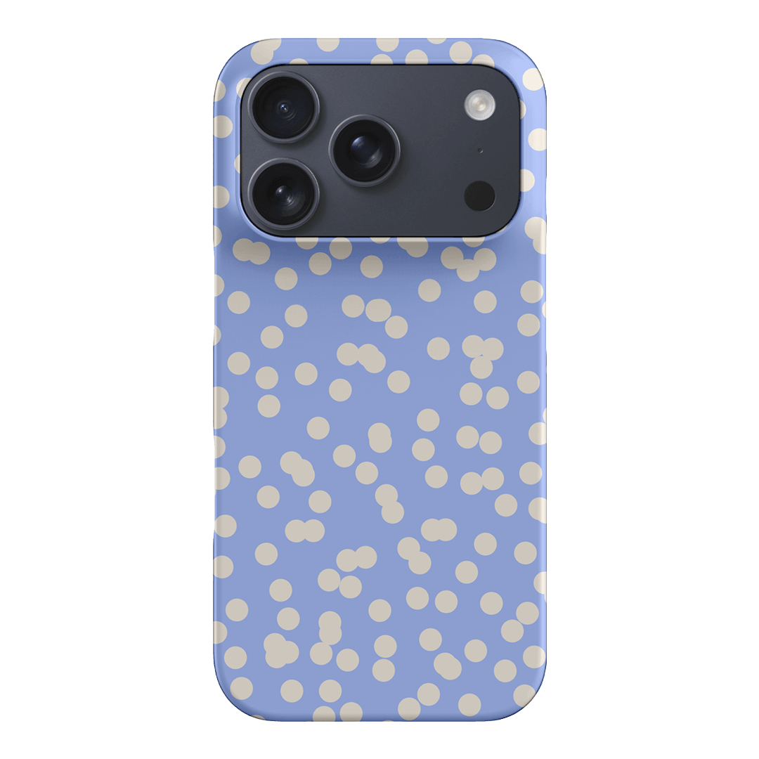 Mini Confetti Periwinkle Salt Printed Phone Cases iPhone 17 Pro / Snap by Veronica Tucker - The Dairy
