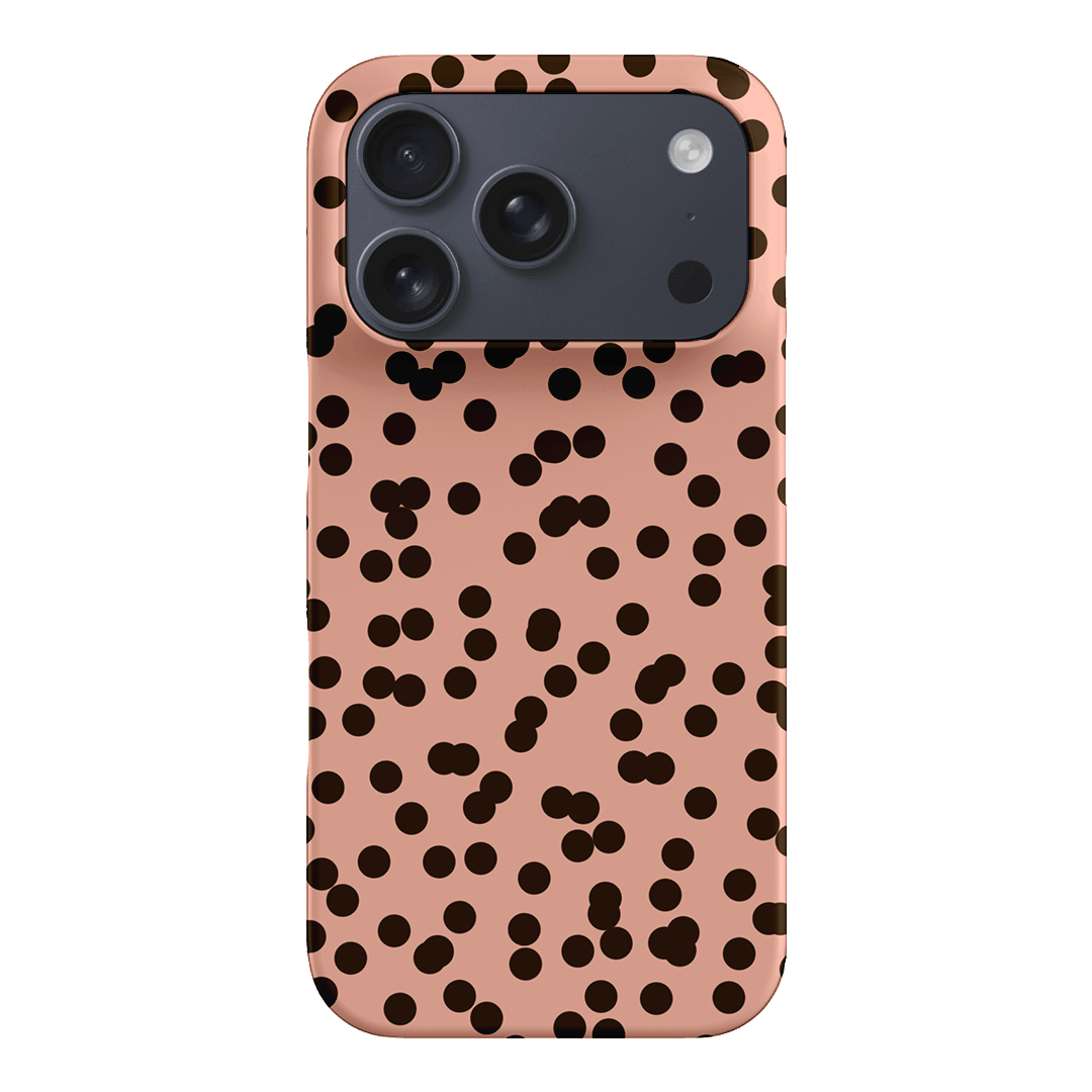 Mini Confetti Pink Chocolate Printed Phone Cases iPhone 17 Pro / Snap by Veronica Tucker - The Dairy