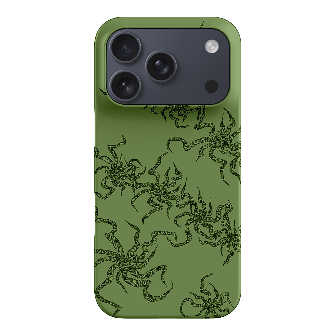 Night Moss Printed Phone Cases iPhone 17 Pro / Snap by Stormi Bree - The Dairy