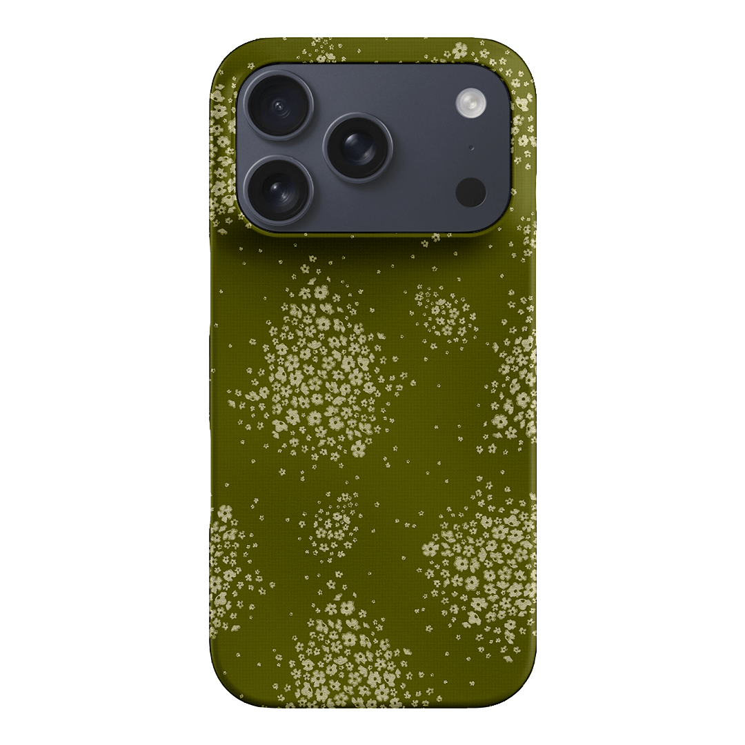 Olive Bloom Printed Phone Cases iPhone 17 Pro / Snap by Veronica Tucker - The Dairy