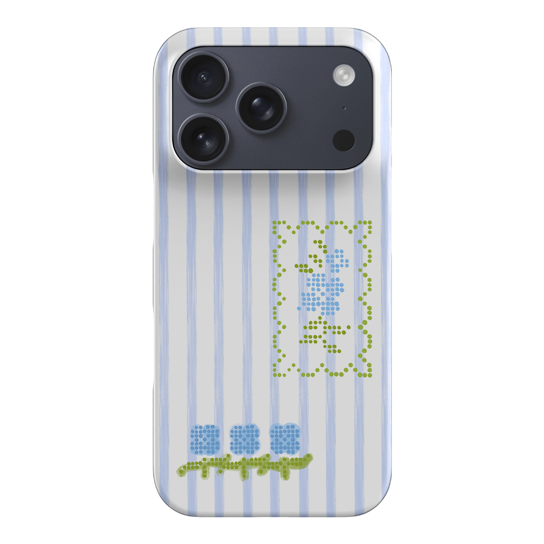 Patchwork Blue Printed Phone Cases iPhone 17 Pro / Snap by Kayla Carr - The Dairy
